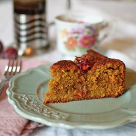 Plum and Honey Cake