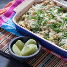 Black Bean & Quinoa Enchiladas