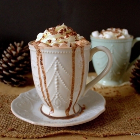 French Vanilla Hot Chocolate