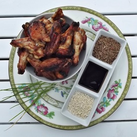 Sticky Soy Wings with Szechuan