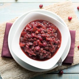 Slow Cooker Cranberry Chutney