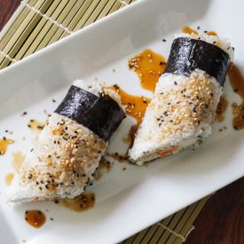 Teriyaki Chicken Hand Rolls