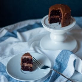 Easy Miniature Chocolate Layer Cake