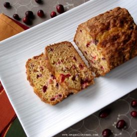 Gluten & Egg Free Cranberry Bread