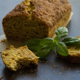 Pumpkin, Honey & Basil Bread