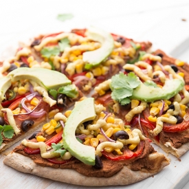 Vegan Mexican Pizza