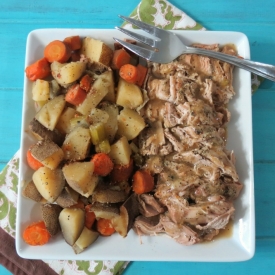 Pork Tenderloin & Potatoes Crockpot