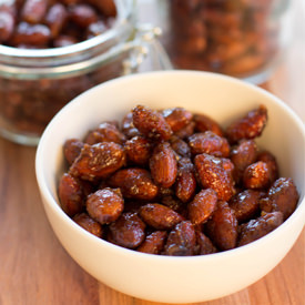 Honey Ginger Almonds