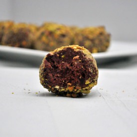 Pistachio Chocolate Truffles