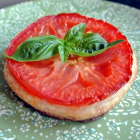 Basil-Tomato Tarts