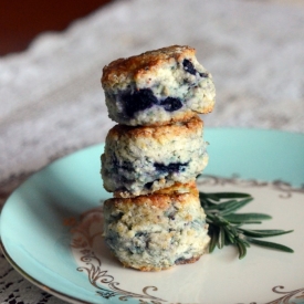 Blueberry Rosemary Scones