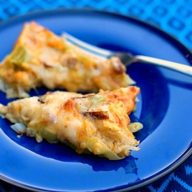 Cheesy Leek Tart