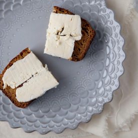 Pumpkin Bread with Brie