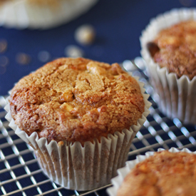 Apple and Cheddar Muffins