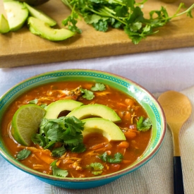 Paleo Chicken Tortilla Soup Recipe