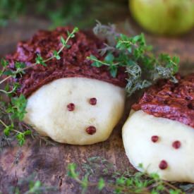 Steamed Buns w/ Apples