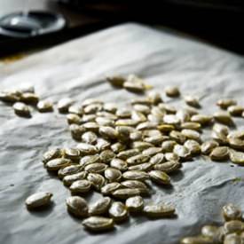 Roast Squash Seeds & Truffle Salt