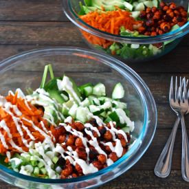 Buffalo Chickpea Salad