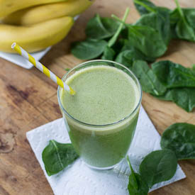 Spinach Banana Protein Shake