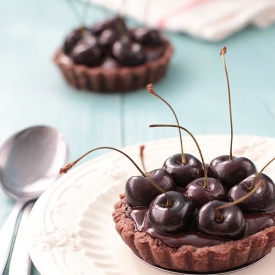 Chocolate Cherry Tartlet