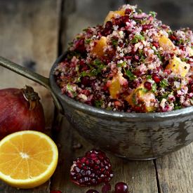 Cranberry Orange Quinoa Salad