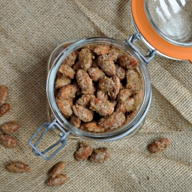 Autumn Spiced Candied Almonds