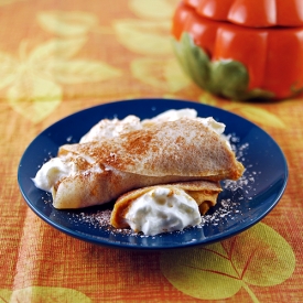 Pumpkin Pie Crêpes