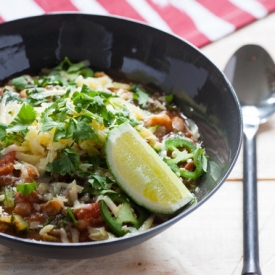 White Bean & Escarole Chili