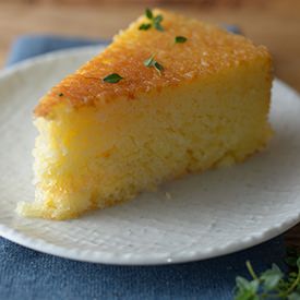 Ricotta Cake & Honey-Lemon-Thyme