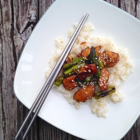 Chicken & Asparagus Stir Fry