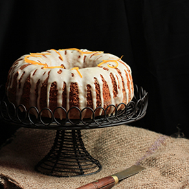 Orange Cardamom Bundt Cake