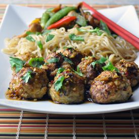 Asian Chicken Meatballs