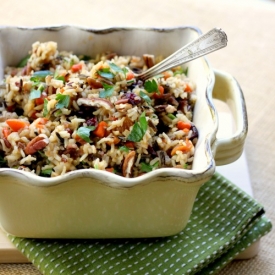 Wild Rice, Fruit and Nuts