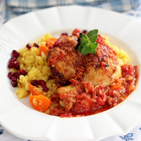 Moroccan Style Tajine Chicken