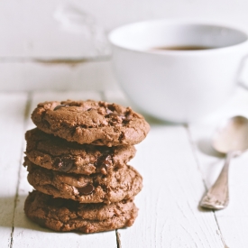 Double Chocolate Cookies