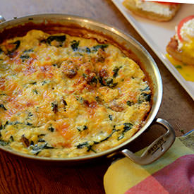 Cheese & Vegetable Frittata