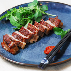 Oven Baked Korean Pork Belly