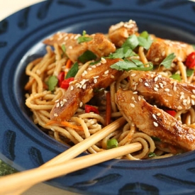 Marinated Asian Noodles