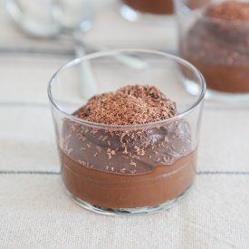 Dark Chocolate Avocado Mousse