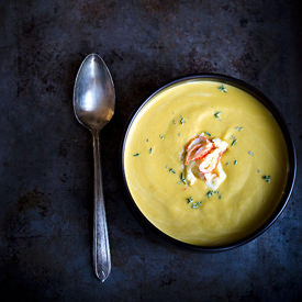 Butternut Lobster Bisque