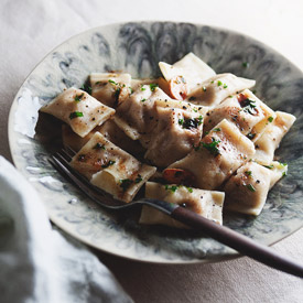 Curried Cauliflower Agnolotti