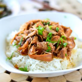 Crockpot Honey Garlic Chicken