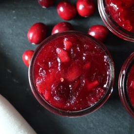 Cranberry, Apple & Ginger Chutney