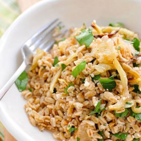 Farro Salad w/ Fennel & Grapefruit