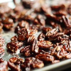 Maple & Brown Sugar Spiced Pecans