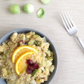 Fruity Quinoa Fennel Dish