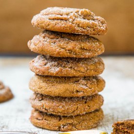 Soft Molasses Coconut Oil Cookies