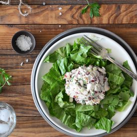 Cranberry-Walnut Chicken Salad