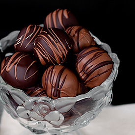 Peanut Butter Chocolate Truffles