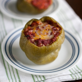 Chicken Stuffed Bell Peppers